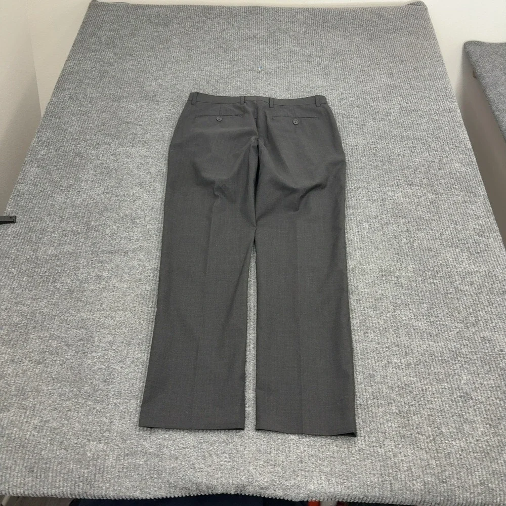 Banana Republic Dress Pants Mens 31x30 Grey Wool Tailored Slim Fit Professional